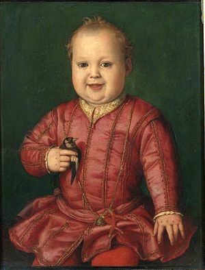 Portrait of Giovanni de' Medici as a Child httpsuploadwikimediaorgwikipediacommonsthu