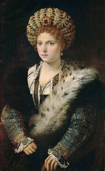 Portrait of Isabella d'Este (Titian) httpsuploadwikimediaorgwikipediacommonsthu