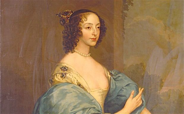 Portrait of Queen Henrietta Maria, as St Catherine