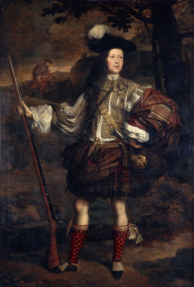 Portrait painting in Scotland