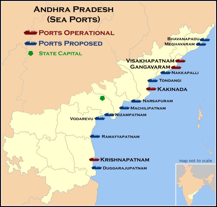 Ports and harbours of Andhra Pradesh