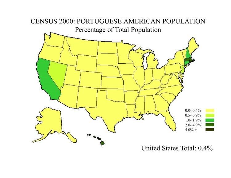 Portuguese Americans euro americans Where PortugueseAmericans live