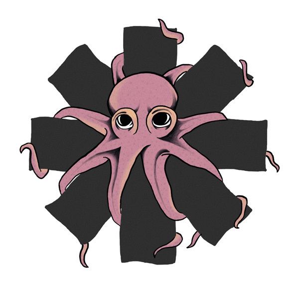 Positive Mental Octopus Would my rendition of positive mental octopus look cool on a shirt