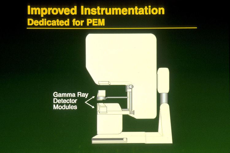Positron emission mammography