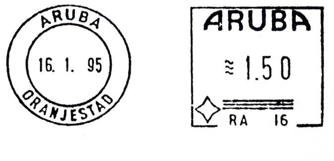 Postage stamps and postal history of Aruba