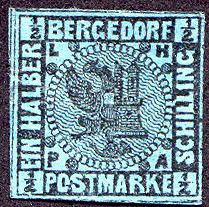 Postage stamps and postal history of Bergedorf