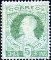 Postage stamps and postal history of Boyacá