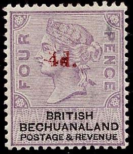 Postage stamps and postal history of British Bechuanaland