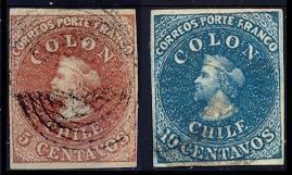 Postage stamps and postal history of Chile