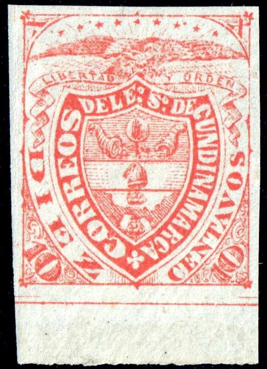 Postage stamps and postal history of Cundinamarca