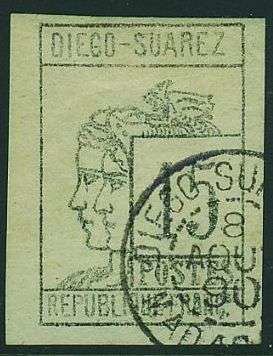 Postage stamps and postal history of Diego-Suárez