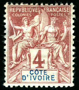 Postage stamps and postal history of Ivory Coast
