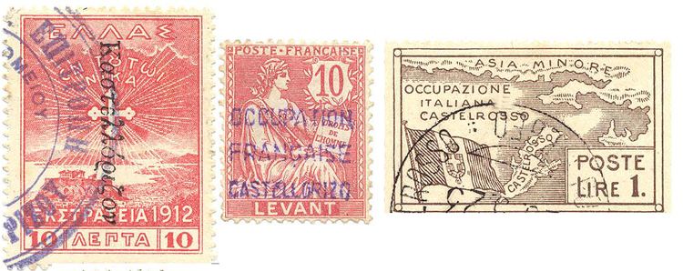 Postage stamps and postal history of Kastellorizo