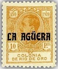 Postage stamps and postal history of La Agüera