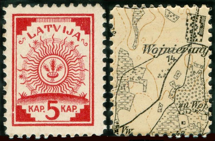 Postage stamps and postal history of Latvia