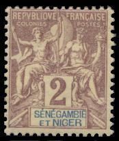Postage stamps and postal history of Senegambia and Niger