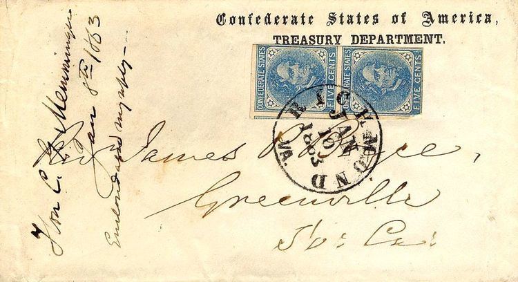 Postage stamps and postal history of the Confederate States