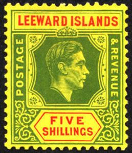 Postage stamps and postal history of the Leeward Islands