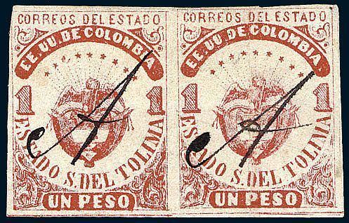 Postage stamps and postal history of Tolima