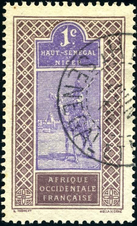 Postage stamps and postal history of Upper Senegal and Niger
