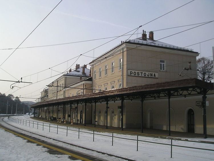 Postojna railway station