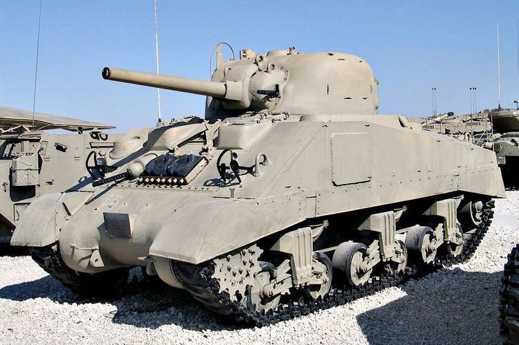 Post–World War II Sherman tanks