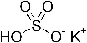 Potassium bisulfate httpsuploadwikimediaorgwikipediacommons44