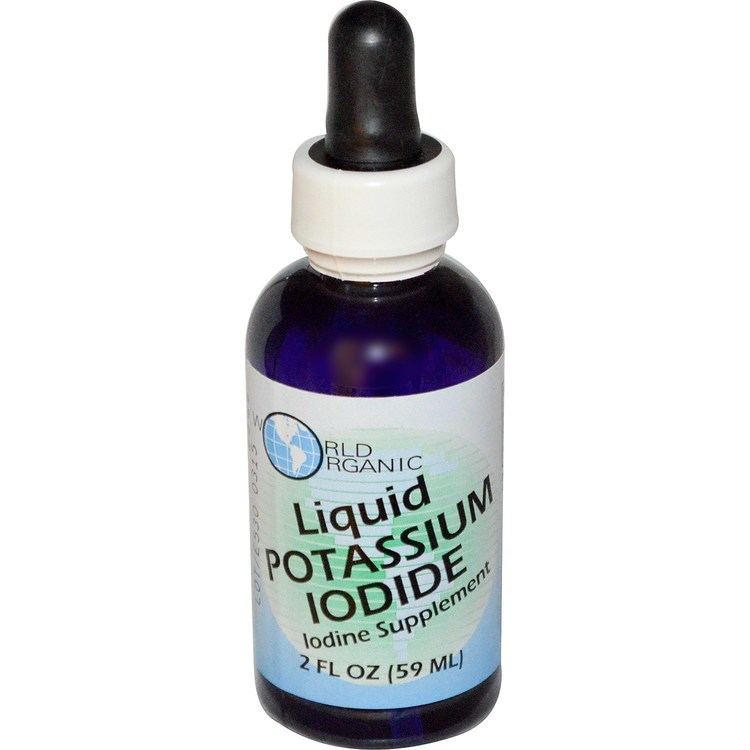 Potassium iodide World Organic Liquid Potassium Iodide 2 fl oz 59 ml iHerbcom