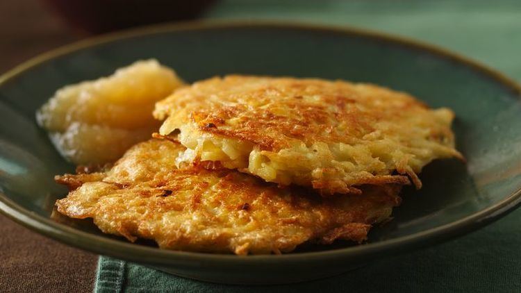 Potato pancake Bisquick Potato Pancakes Recipe BettyCrockercom