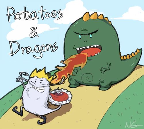 Potatoes and Dragons potatoes and dragons by blsuki on DeviantArt