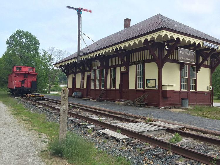 Potter Place Railroad Station