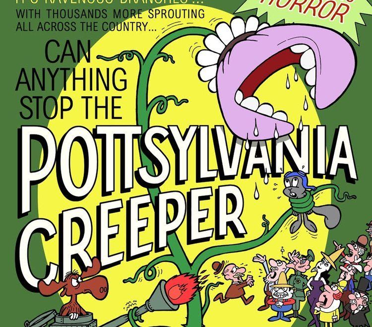 Pottsylvania Rocky and Bullwinkle The POTTSYLVANIA CREEPER poster YouTube