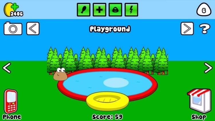 Pou (video game) Pou Game Pool FULL HD YouTube