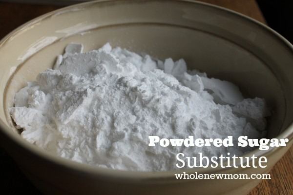 Powdered sugar Homemade Powdered Sugar Powdered Sugar Substitute
