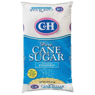 Powdered sugar CampH Confectioners Powdered Sugar4 lb bag Sam39s Club