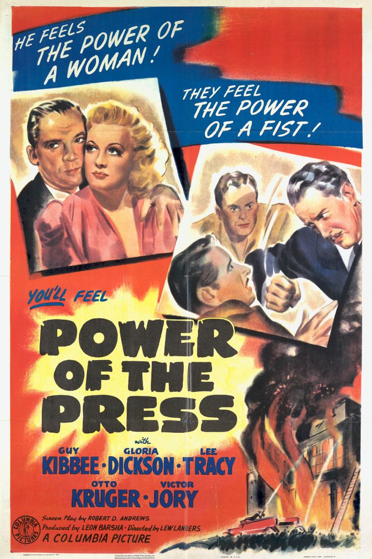 Power of the Press (film) wwwgstaticcomtvthumbmovieposters8829576p882