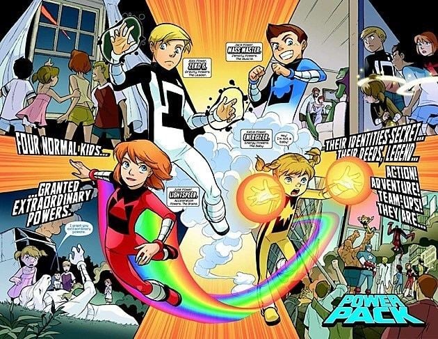 Power Pack The World Could Use More Power Pack Kids39 Comics