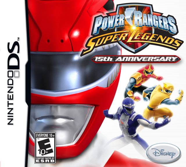 Power Rangers: Super Legends Power Rangers Super Legends 15th Anniversary Box Shot for DS