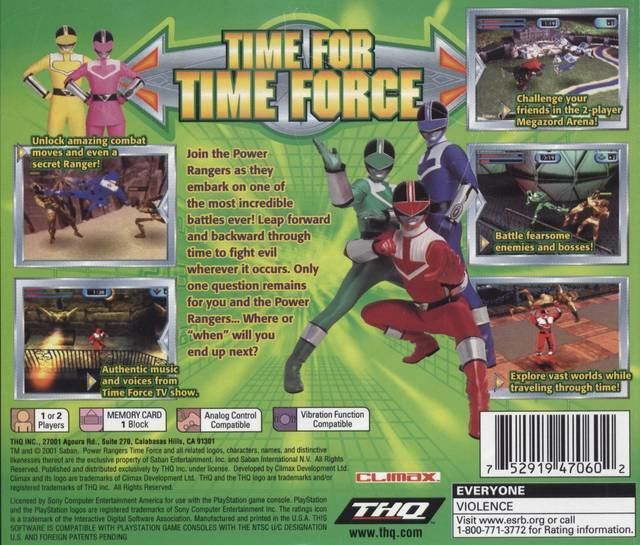 Power Rangers Time Force (video game) Alchetron, the free social