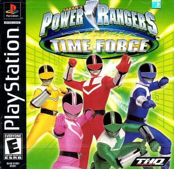 Power Rangers Time Force (video game) Play Power Rangers Time Force Sony PlayStation online Play retro