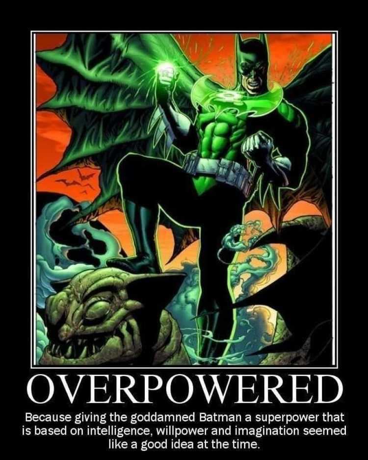 Power ring (DC Comics) dc When did Batman get a Green Lantern Power Ring Science