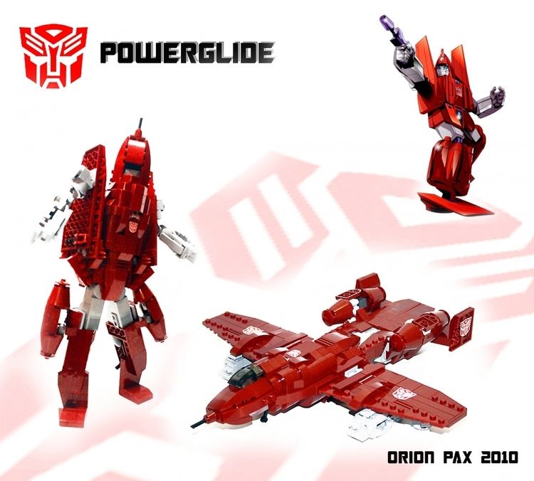 Powerglide (Transformers) Autobot Transformer POWERGLIDE by ORION PAX LEGO TRANSFORMERS lego