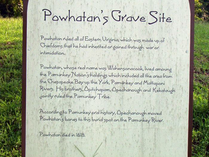 Powhatan (Native American leader) Powhatan 1545 1618 Find A Grave Memorial