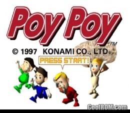 Poy Poy Poy Poy ROM ISO Download for Sony Playstation PSX CoolROMcom