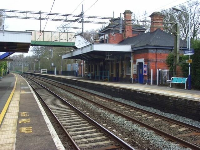 Poynton railway station