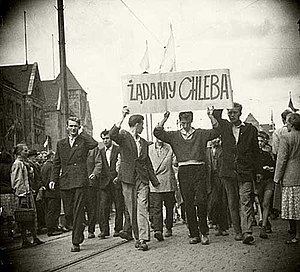 Poznań 1956 protests httpsuploadwikimediaorgwikipediacommonsthu