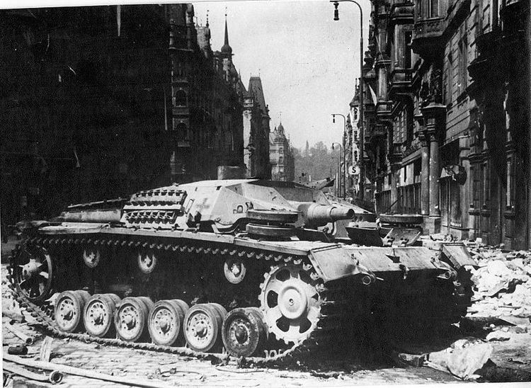 Prague uprising Prague Uprising 59 May 1945 Encyclopedia of safety