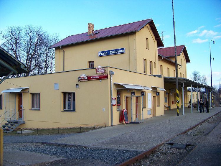 Praha-Čakovice railway station