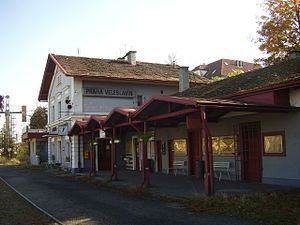 Praha-Veleslavín railway station httpsuploadwikimediaorgwikipediacommonsthu