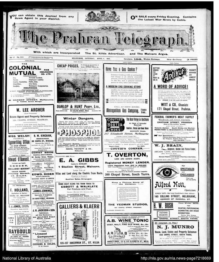 Prahran Telegraph